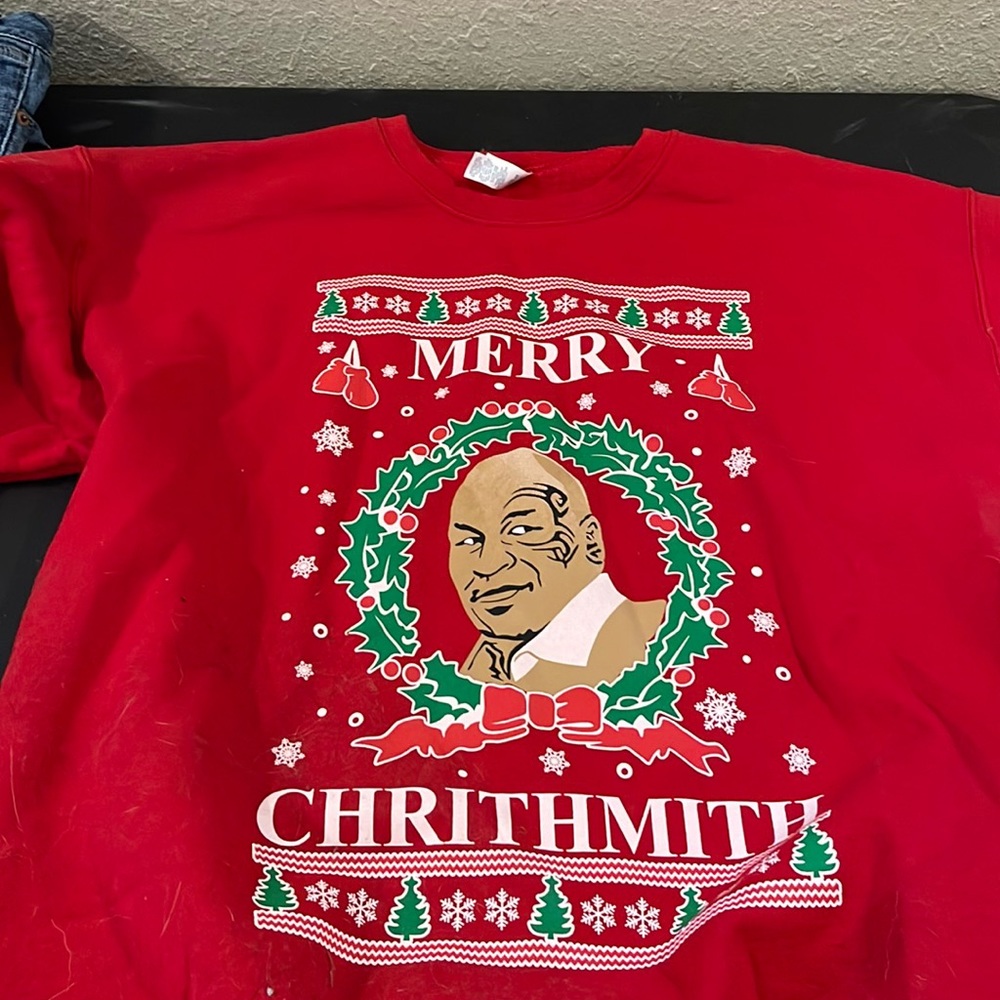 Jerzees Nublend Christmas Sweater